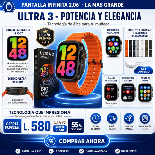 UltraWatch ZT - 91 Pro Garantia Extendida 2 años - Inversiones Alkosto