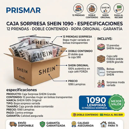 👗📦 Caja Sorpresa SHEIN — Prendas Originales