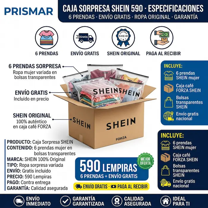 👗📦 Caja Sorpresa SHEIN — Prendas Originales