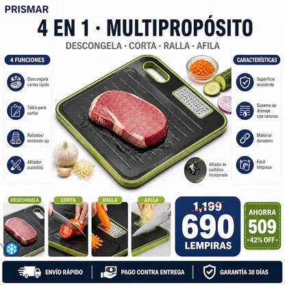 Tabla Descongeladora 4 en 1 para Cocina