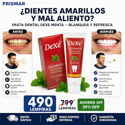 Pasta Dental Blanqueadora Sabor Menta 120g