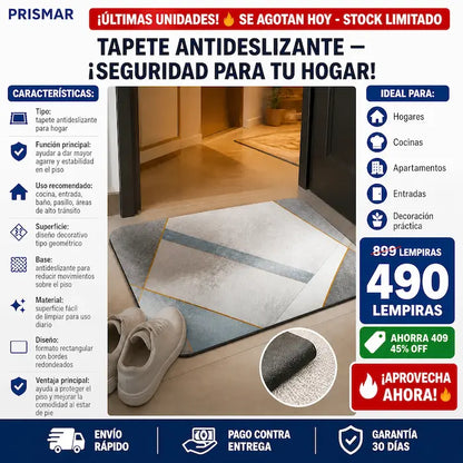 Tapete Antideslizante Decorativo para Hogar
