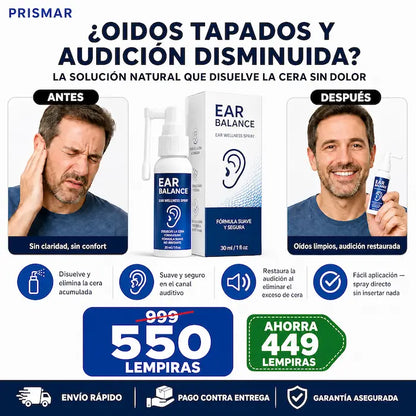 EAR BALANCE™ – Fórmula Herbal de Bienestar Auditivo
