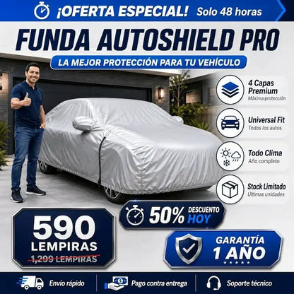 AutoShield Pro™ – Funda Protectora Impermeable para Auto