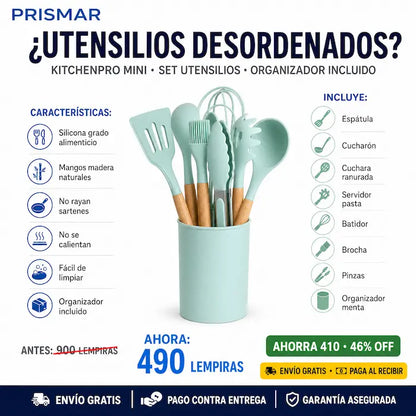 🍳KitchenPro Set — ¡El Set de Utensilios que Tu Cocina Estaba Esperando! + Garantia 12 Meses
