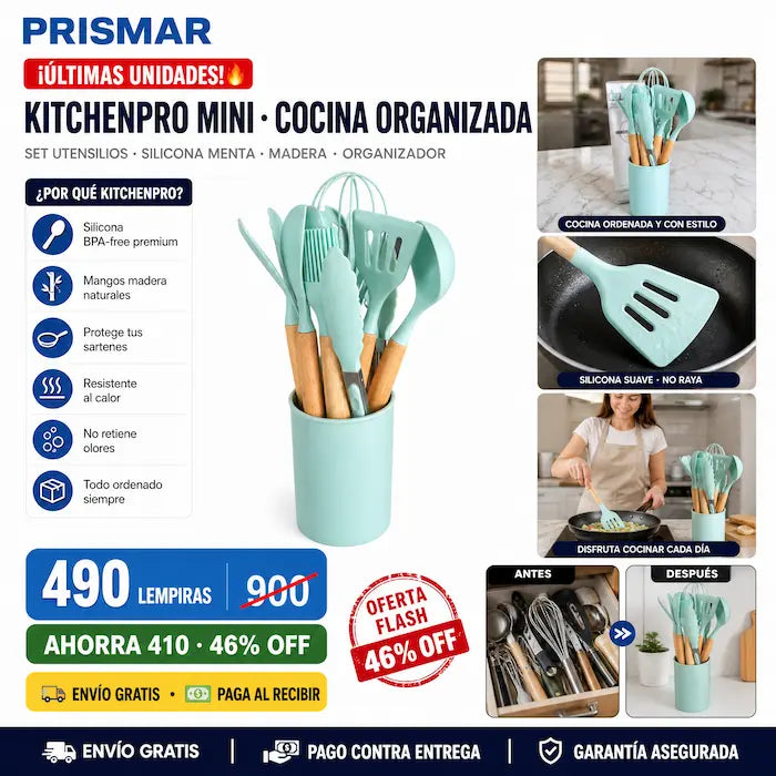 🍳KitchenPro Set — ¡El Set de Utensilios que Tu Cocina Estaba Esperando! + Garantia 12 Meses