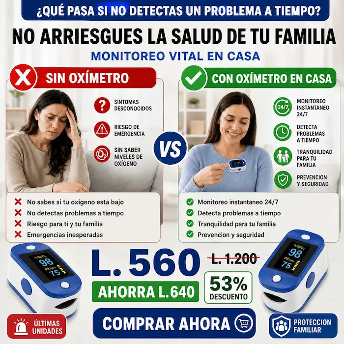OXY CHECK™ – Oxímetro Digital de Pulso Certificado Medico + Garantia de 12 meses