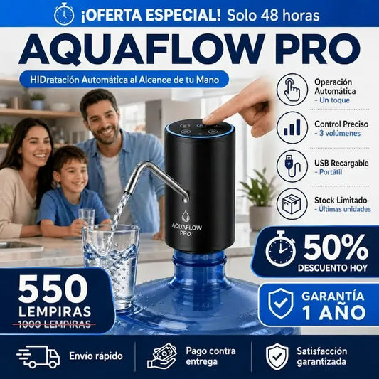 AquaFlow Pro™ – Dispensador Automático de Agua