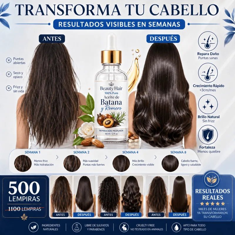 Batana Hair Pro – Aceite 100% Natural Capilar Batana y Romero - imagen 2