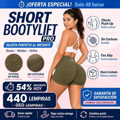 BootyLift Pro™ – Short Moldeador Levanta Glúteos