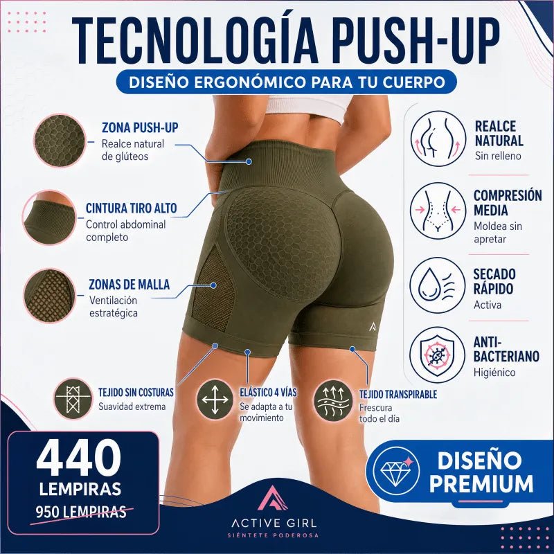BootyLift Pro™ – Short Moldeador Levanta Glúteos
