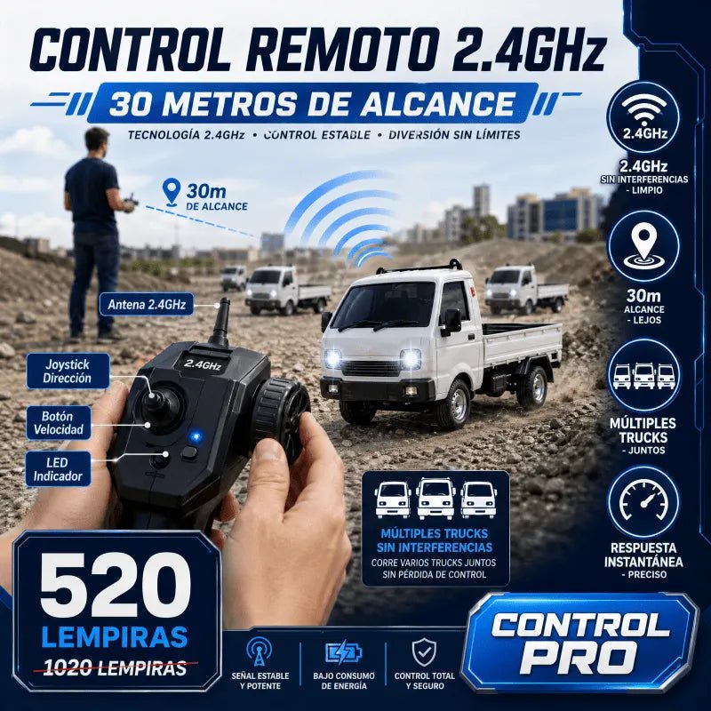 Camión RC Todoterreno 4x4 TitanCrawler Control Remoto |Amazon con Garantía incluida - imagen 2