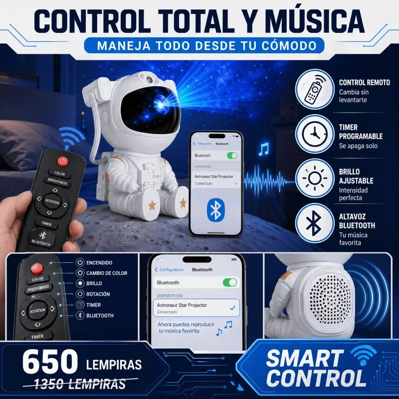 GalaxyDream Astro™ – Proyector de Estrellas Astronauta
