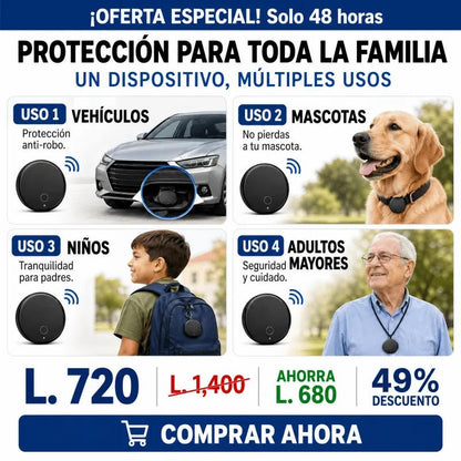 SecureTrack™ – Rastreador GPS para Vehiculos, Mascotas , personas y más Garantía 12 Meses