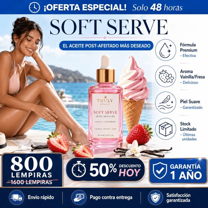 SOFT SERVE AFTER SHAVE OIL – TRULY BEAUTY